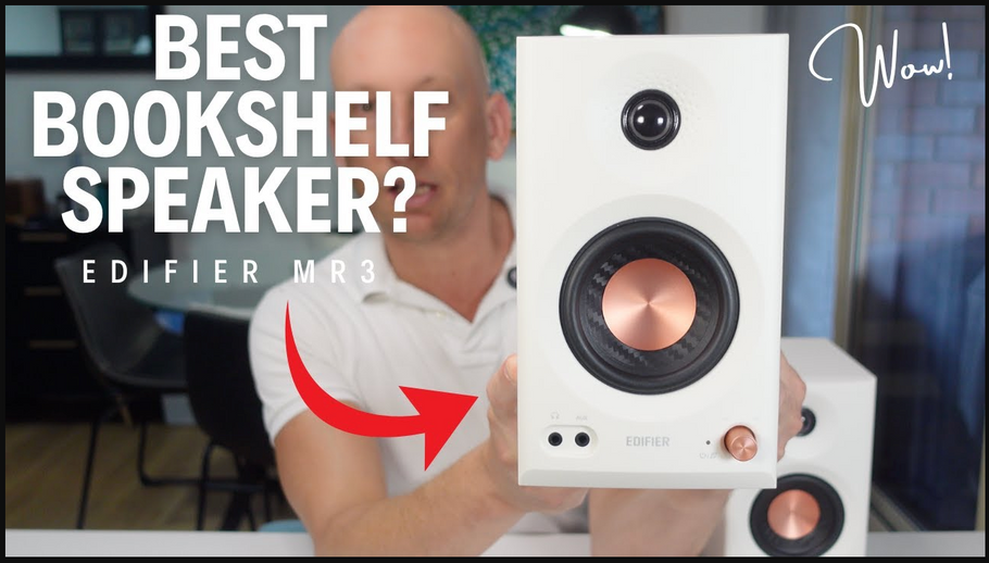 Edifier MR3 Review: Compact High-Res Audio Bookshelf Speakers | Unboxing & Giveaway