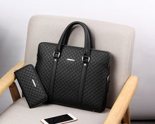 Load image into Gallery viewer, Men&#39;s Microfiber Synthetic Leather Business Briefcase - Mr.YouWho